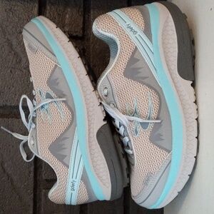 Women's Blue Gray Mighty Walk Gravity Defyer Comfort Fit Athletic Shoes